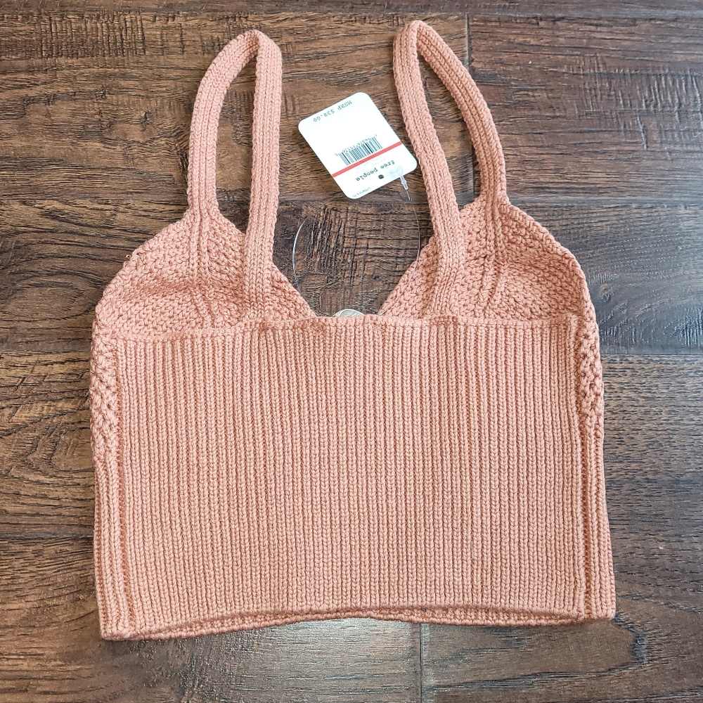 Free People You Wanna Brami Sugar Almond XS NWT - Picture 3 of 4